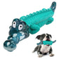 Blue Alligator Dog Chew Toy For Aggressive Chewers PawsMagics