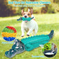 Blue Alligator Dog Chew Toy For Aggressive Chewers PawsMagics