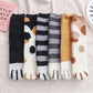 Fashion Paw Stripe 3D Socks - PawsMagics