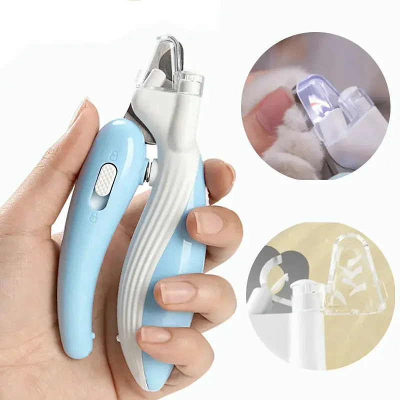 LED Pet Nail Clippers Professional Grooming Scissors for Pets PawsMagics