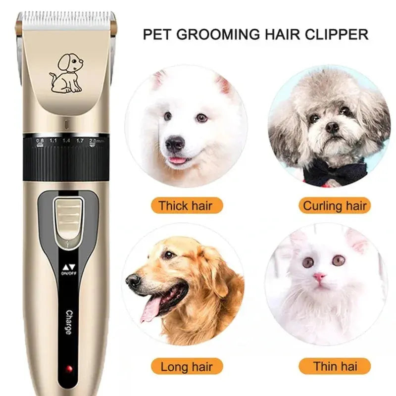 Low Noise Cordless Clipper Kit - PawsMagics