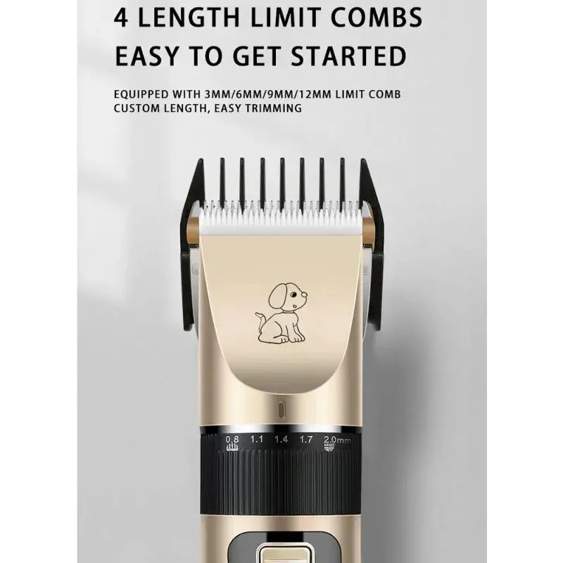 Low Noise Cordless Clipper Kit - PawsMagics