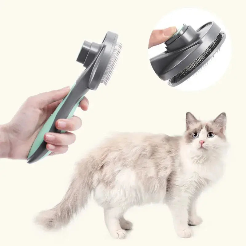 PET SELF-CLEANING NEEDLE COMB PawsMagics