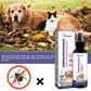 Pet Dog Cat Anti Flea Drops 100ml Insectcide Flea Lice Insect Remover Spray Flea And Tick Concentrate Formula Pet Flea Remover PawsMagics