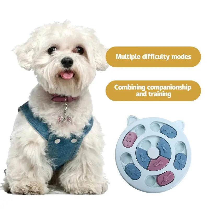 Pet slow food bowls interactive brain training - PawsMagics