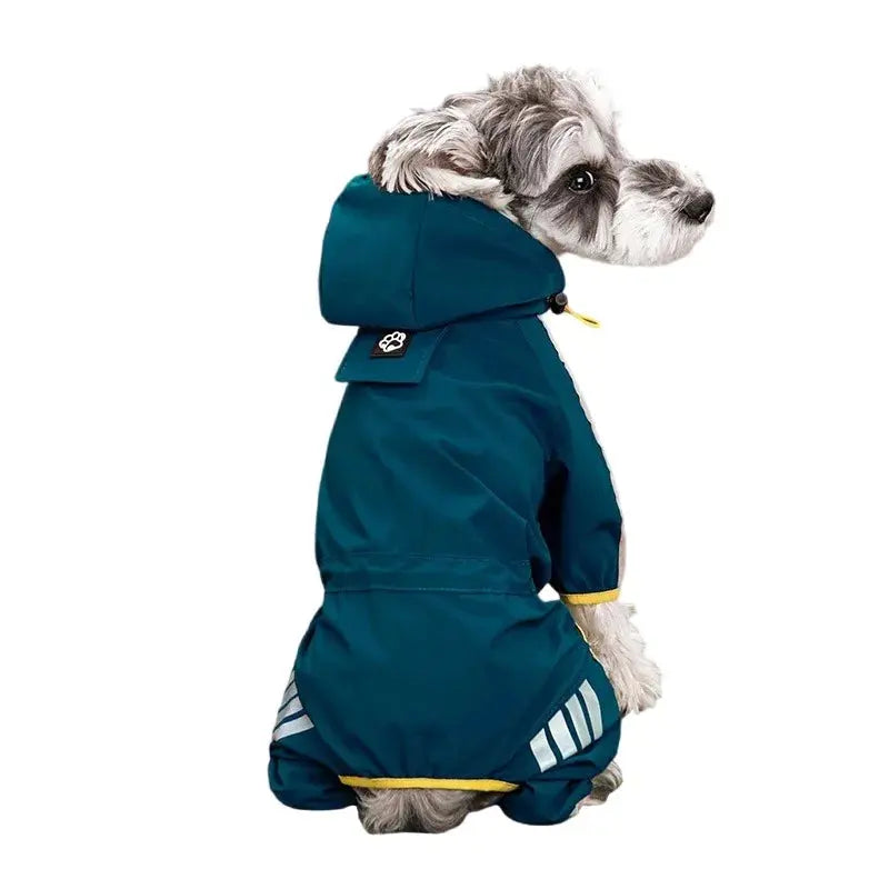 Reflective Waterproof Dog Raincoat for Small & Medium Breeds PawsMagics