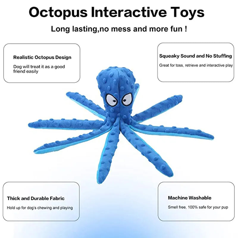 Octopus ™ Dog Companion For Heavy Chewers - PawsMagics