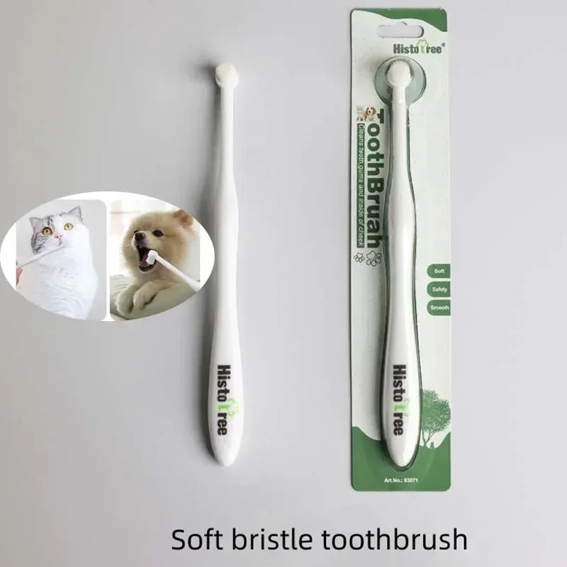 Soft Bristle Toothbrush  Remove Bad Breath and Tartar - PawsMagics
