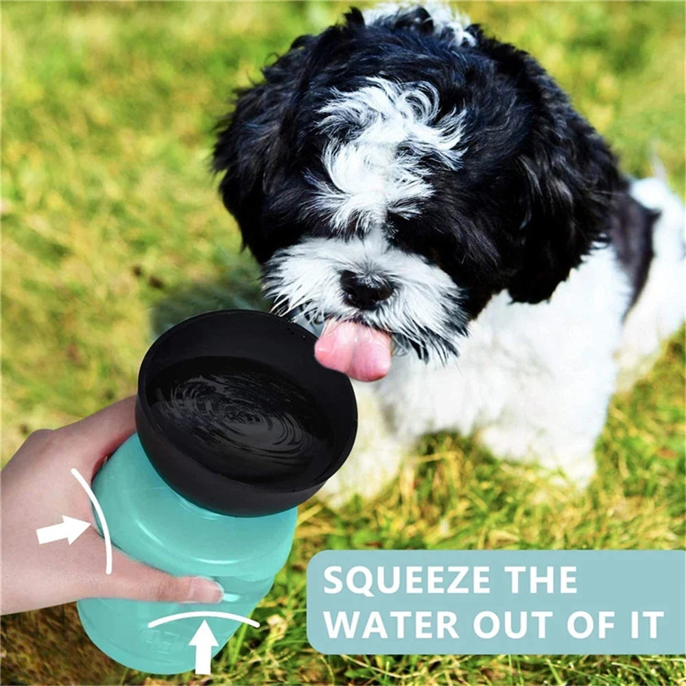 EZBottle Squeze Dog Water Bottle - PawsMagics