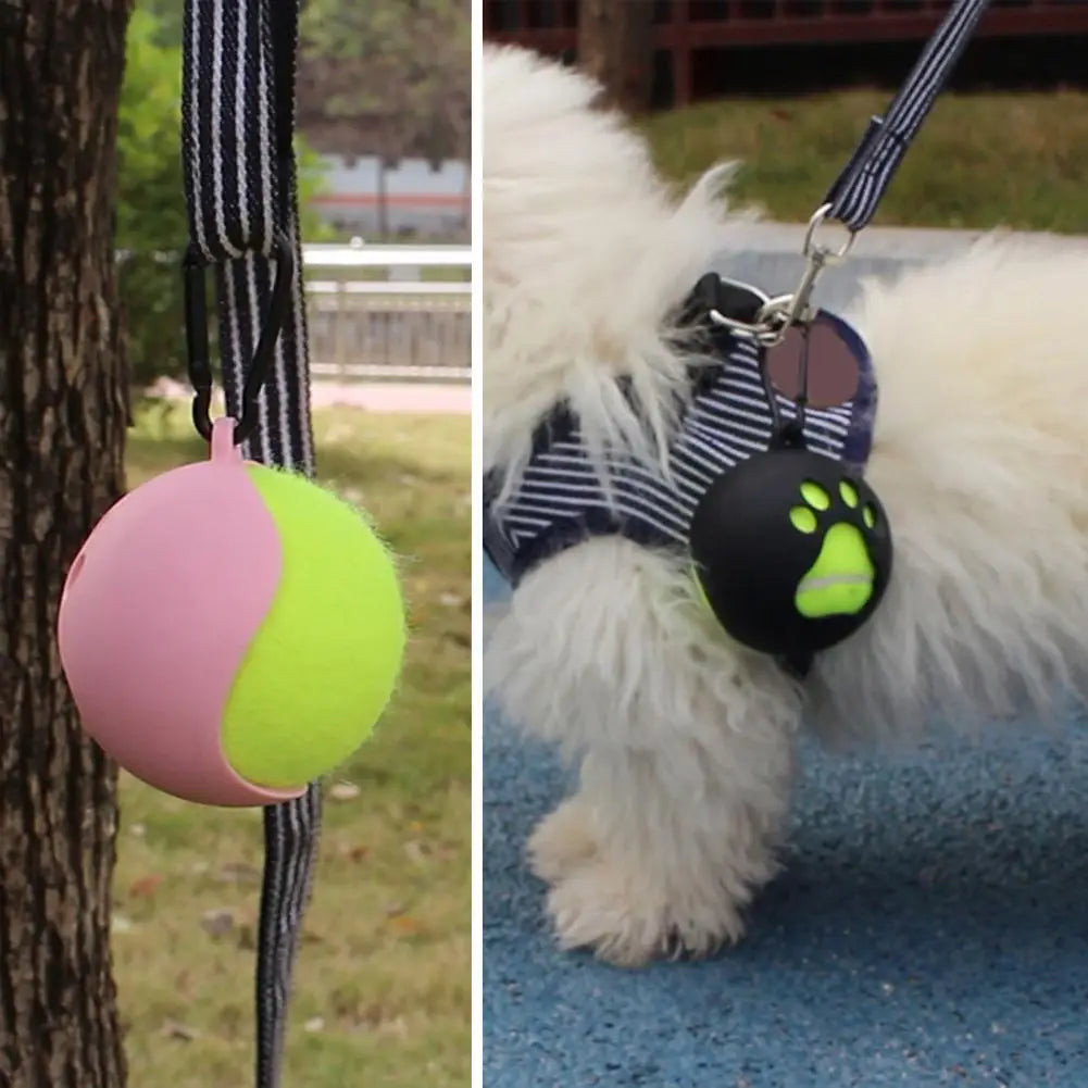 Tennis Ball Holder with Hook - PawsMagics