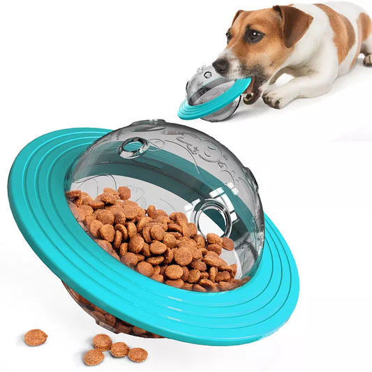 Flying Saucer Dog Game Slow Food Feeder - PawsMagics
