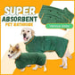 Super Absorbent Dog Bathrobe - PawsMagics