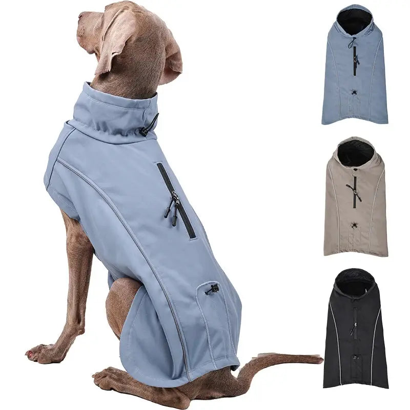 TripleShield Softshell Pet Jacket PawsMagics