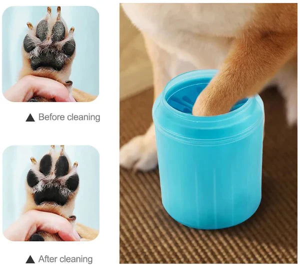 sPAWrkle™ Dog Paw Cleaner Cup - PawsMagics